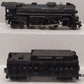Lionel 2037 Vintage O 2-6-4 Die-Cast Steam Locomotive and 6026W Tender VG