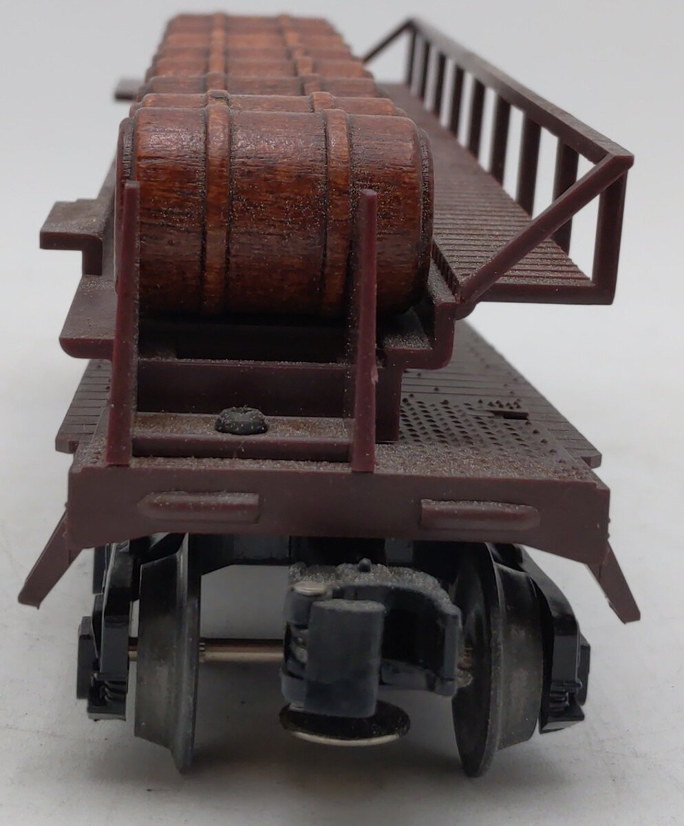 Lionel 6-16317 O Gauge Pennsylvania Barrel Ramp Car #16317 EX