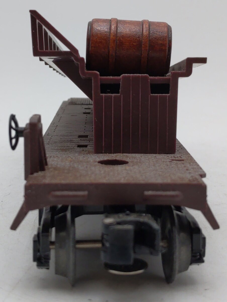Lionel 6-16317 O Gauge Pennsylvania Barrel Ramp Car #16317 EX