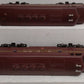 Williams 4305 O Pennsylvania F7 AA Tuscan Red Diesel Locomotives #9682/9873 EX