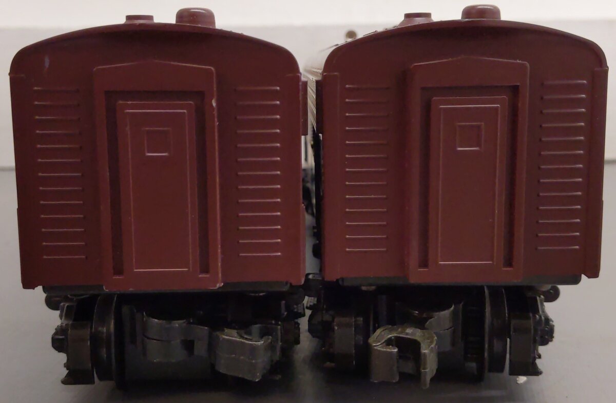 Williams 4305 O Pennsylvania F7 AA Tuscan Red Diesel Locomotives #9682/9873 EX