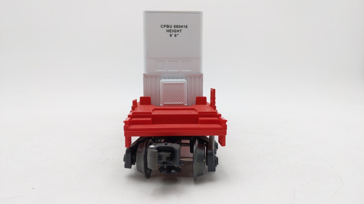 Lionel 6-52196 O Gauge Canadian Pacific Rail Double Stack Unit #524115 EX