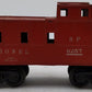 Lionel 6257 Vintage O Gauge Tuscan Southern Pacific Style Caboose #6257 VG
