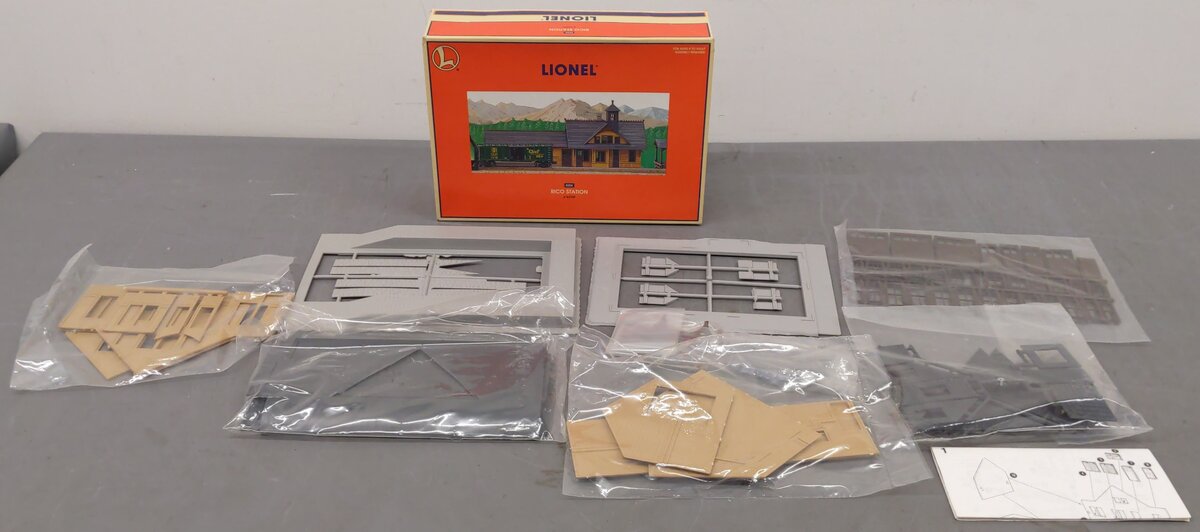 Lionel 6-62709 O and O27 Scale Rico Station Building Kit EX/Box