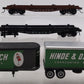 Generic HO Scale Monon Fla Cars W/ Trailers #7560 #7568 [2] EX