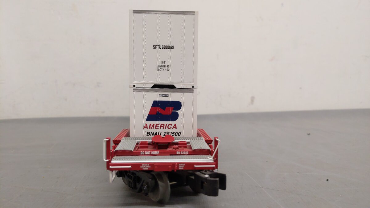 Lionel 6-17586 Burlingtono Northern Husky Stack EX/Box