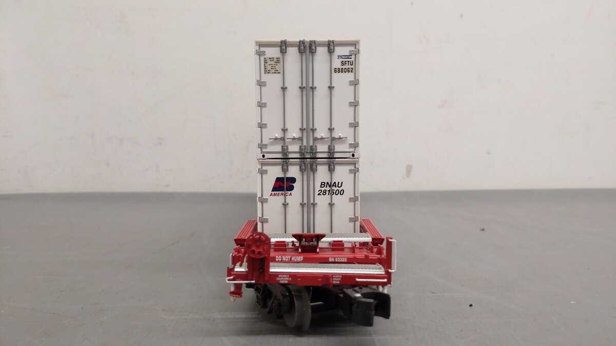 Lionel 6-17586 Burlingtono Northern Husky Stack EX/Box