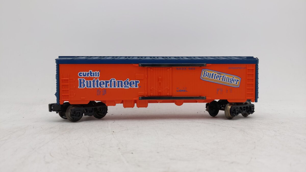 Lionel 6-9858 O Gauge Butterfinger Billboard Reefer Car EX/Box