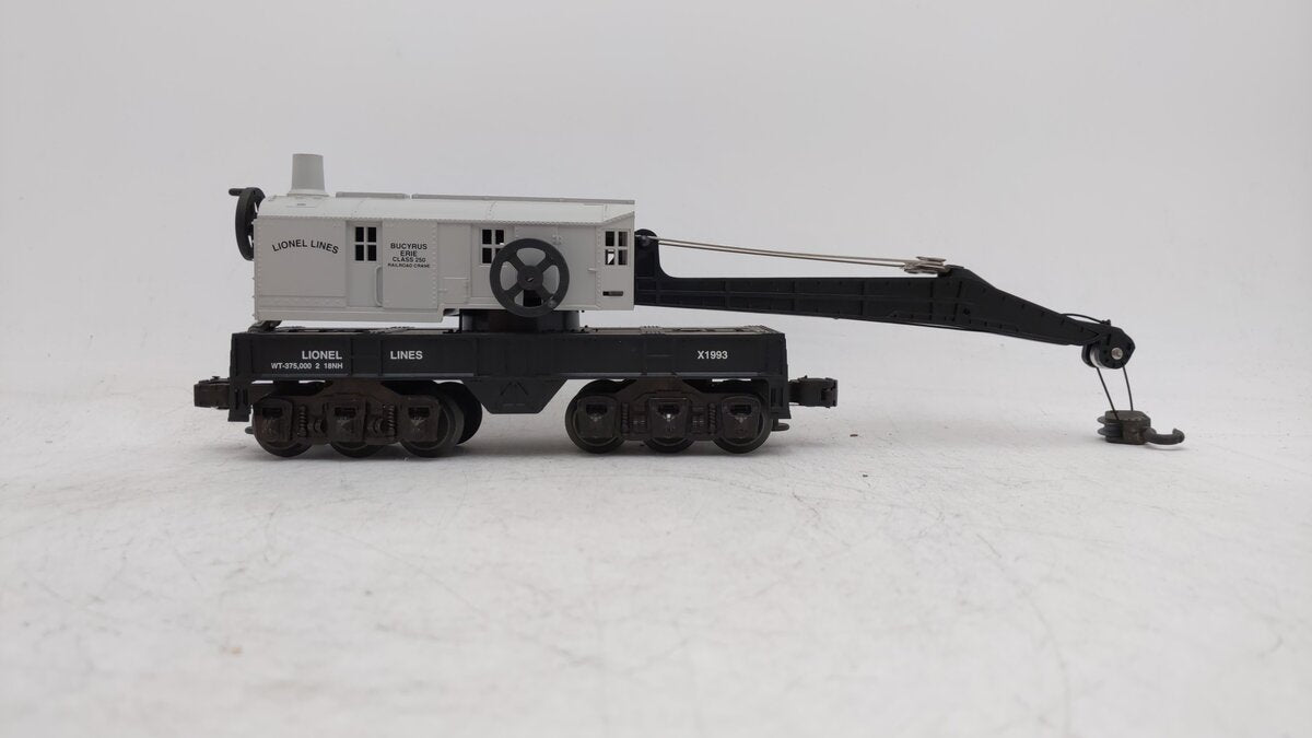Lionel 6-52008 O Gauge Lionel Lines 6-Wheel Crane Car TCA 1993 EX/Box