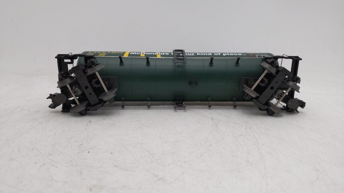 MTH 20-96021 O Gauge McDonald's Single Dome Tank Car #74978 EX/Box