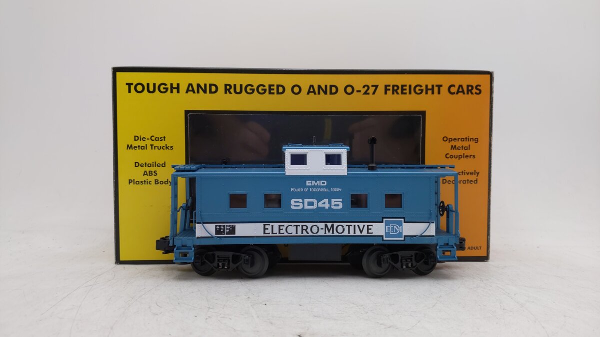MTH 30-7012F O Gauge Electro Motive Division Steel Caboose EX/Box
