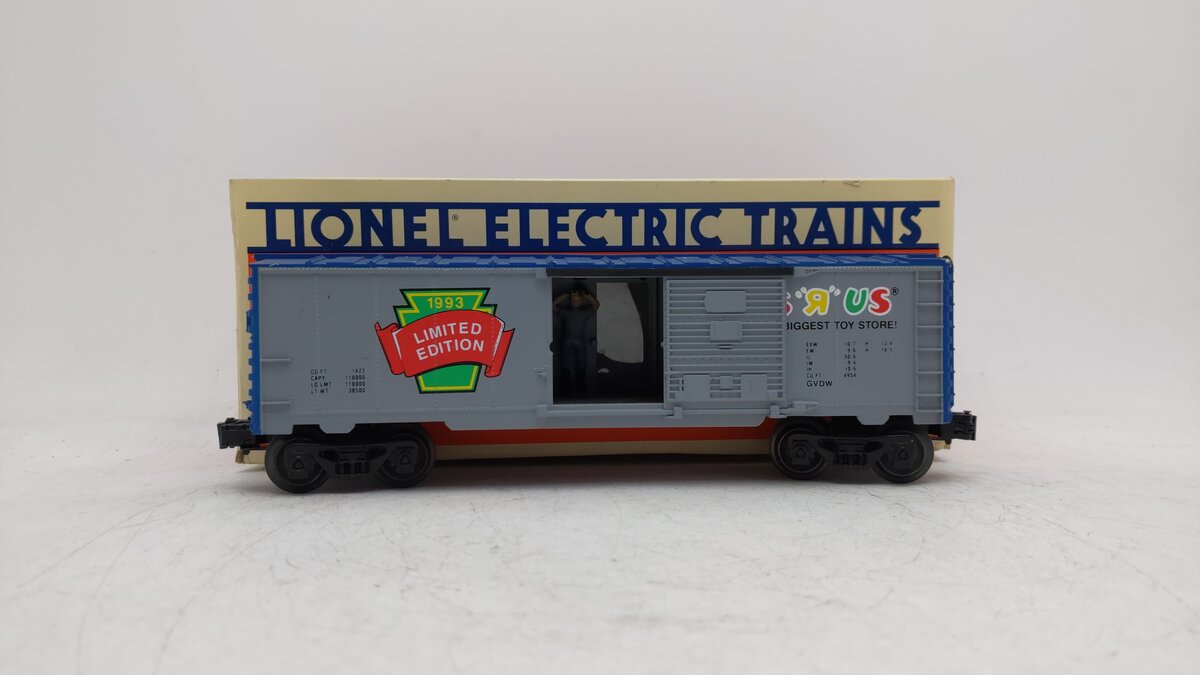 Lionel 6-16808 O Gauge Toys R Us Limited Edition 1993 Boxcar EX/Box