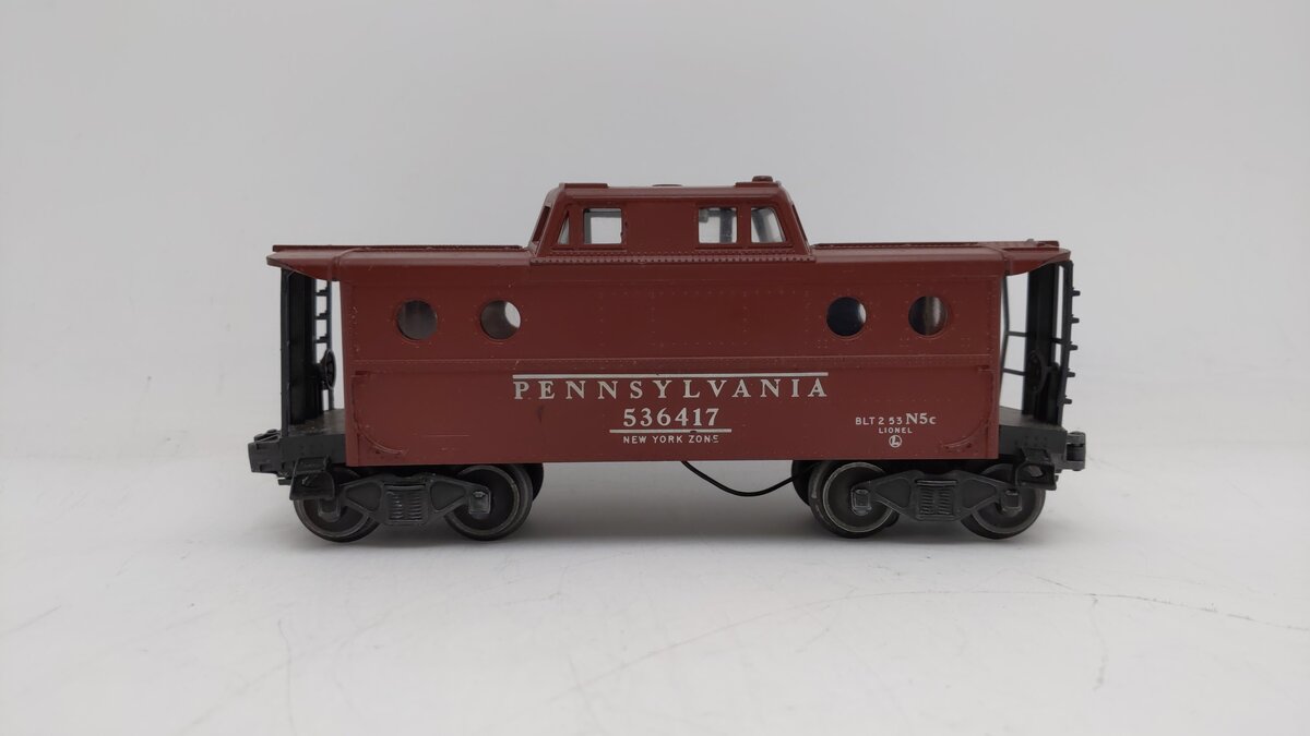 Lionel 6417 Vintage O Pennsylvania Caboose #536417 EX