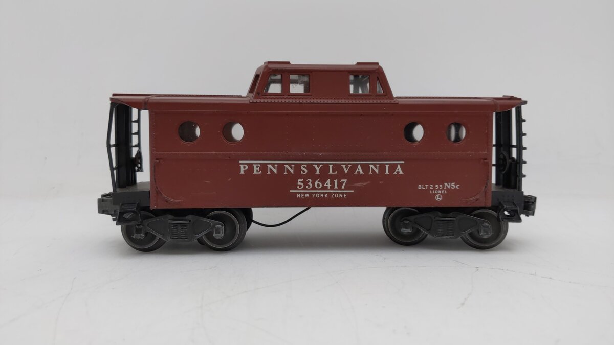 Lionel 6417 Vintage O Pennsylvania Caboose #536417 EX