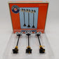 Lionel 6-12927 O Dual Illuminated #65 Yard Lights (Set of 3) EX/Box