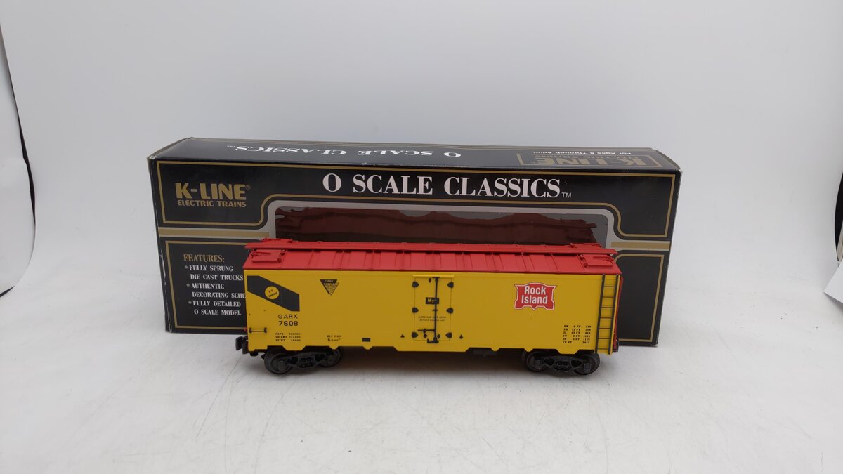 K-Line K7613 O Gauge Great Northern Classic Refrigerator Car #7613 EX/Box
