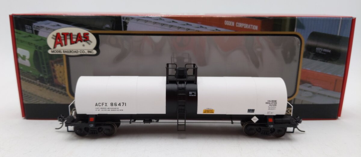 Atlas 1553-2 HO Scale ACFX 17,360 Gallon Tank Car #86471 LN/Box