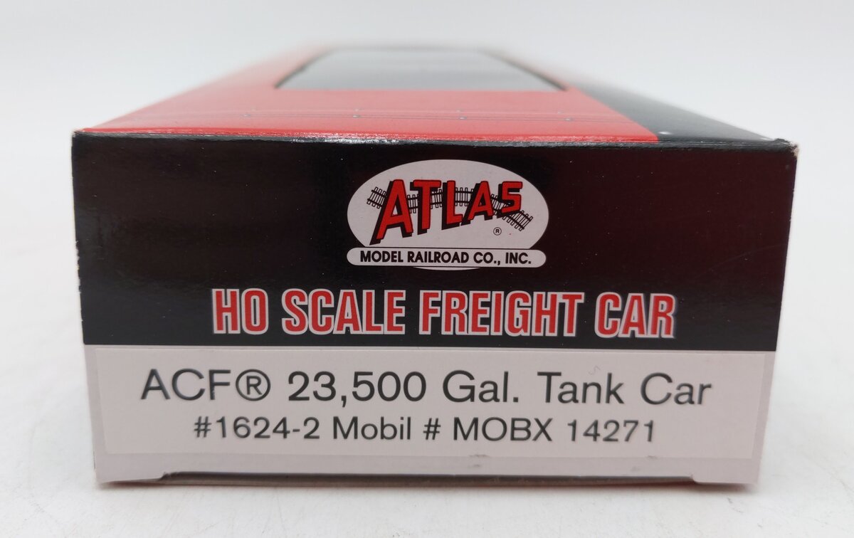Atlas 1624-2 HO Scale Mobil ACF 23,500 Gal. Tank Car #14271 LN/Box