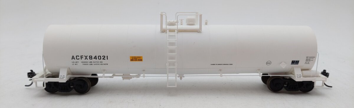 Atlas 1623-2 HO Scale ACFX/Amoco 23,500 Gallon Tank Car #84021 EX/Box