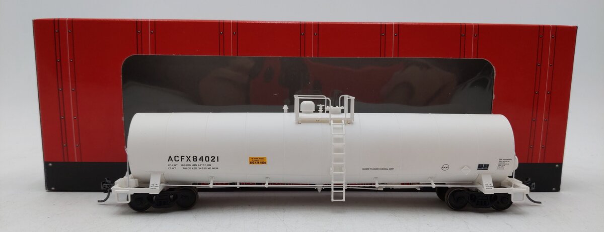 Atlas 1623-2 HO Scale ACFX/Amoco 23,500 Gallon Tank Car #84021 EX/Box
