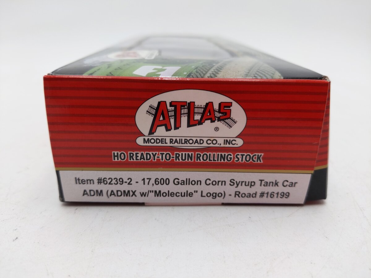 Atlas 6239-2 HO ADMX 17,600 Gallon Corn Syrup Tank Car #16199 LN/Box