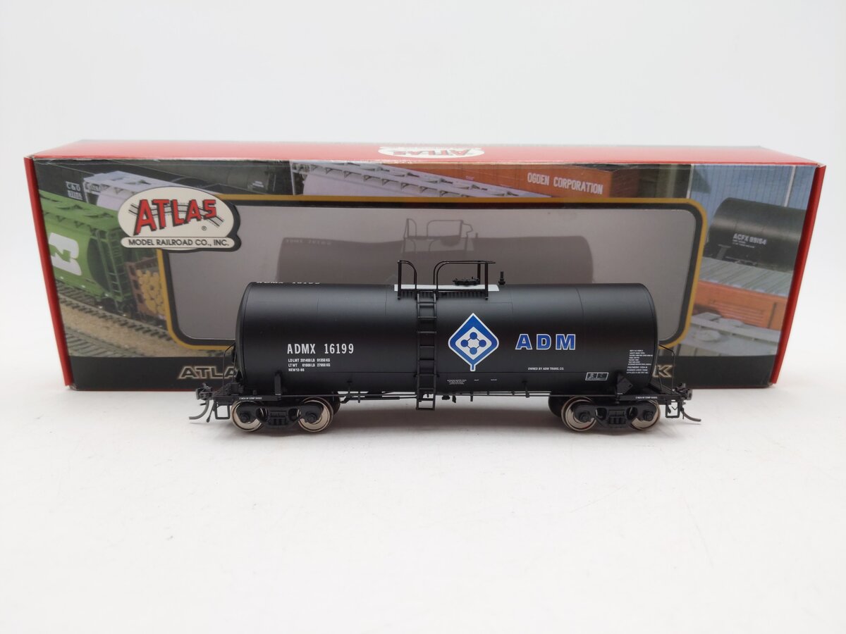 Atlas 6239-2 HO ADMX 17,600 Gallon Corn Syrup Tank Car #16199 LN/Box