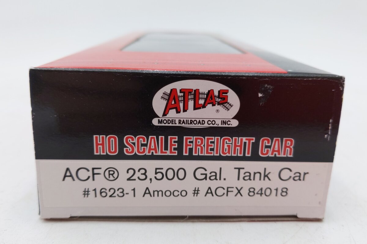 Atlas 1623-1 HO Scale ACFX/Amoco 23,500 Gallon Tank Car #84018 LN/Box