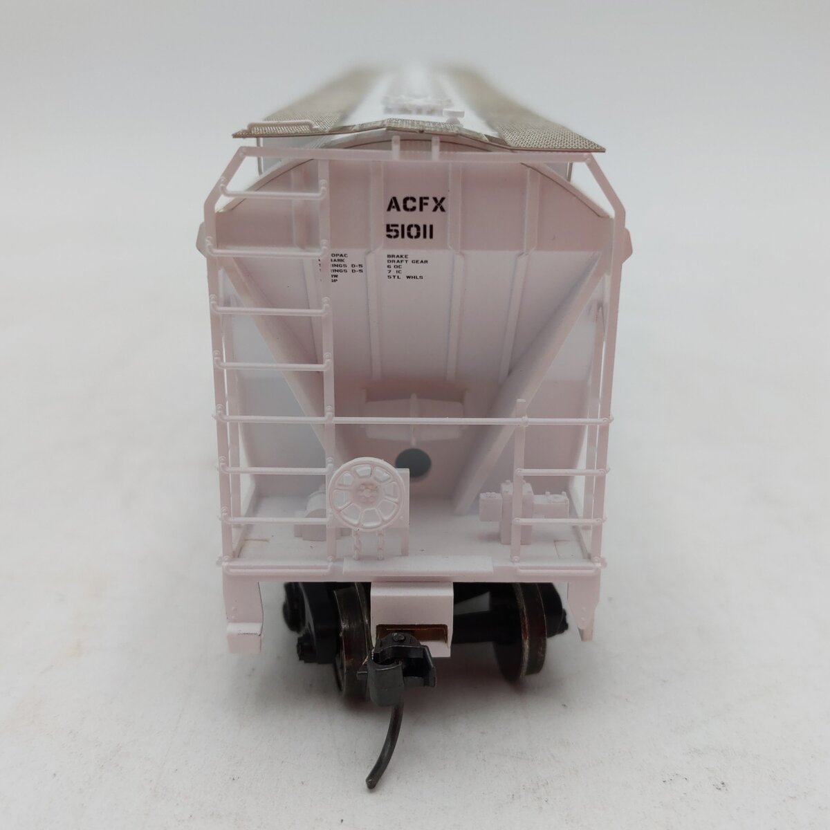 Atlas 1501-1 HO Scale ACF Demonstrator PressureAide Centerflow Hopper #51011 EX/Box