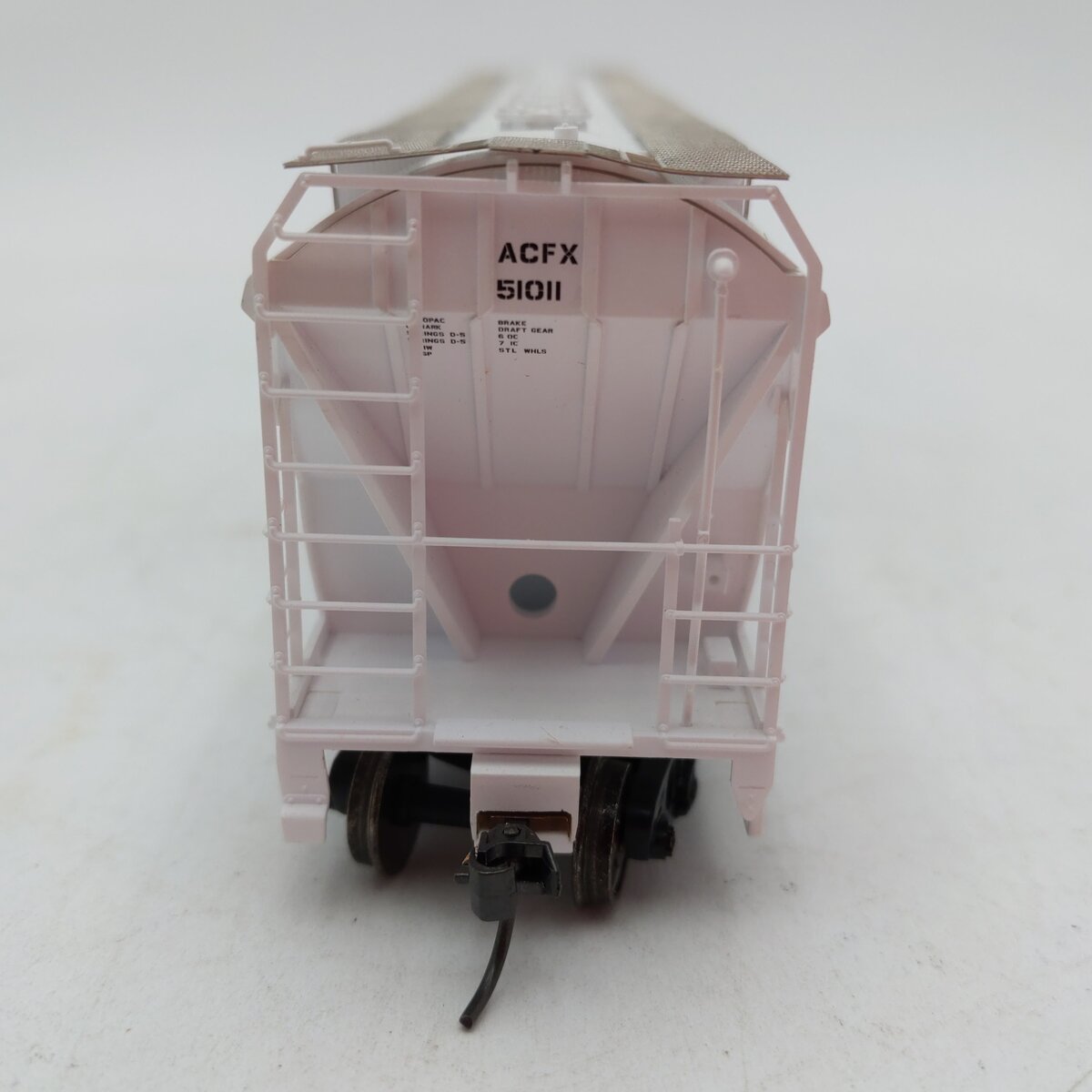 Atlas 1501-1 HO Scale ACF Demonstrator PressureAide Centerflow Hopper #51011 EX/Box