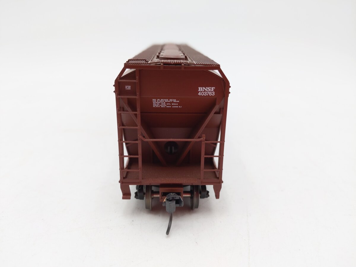 Atlas 1455-2 HO Burlington Northern Santa Fe 3 Bay Centerflow Hopper Car #403763 EX/Box