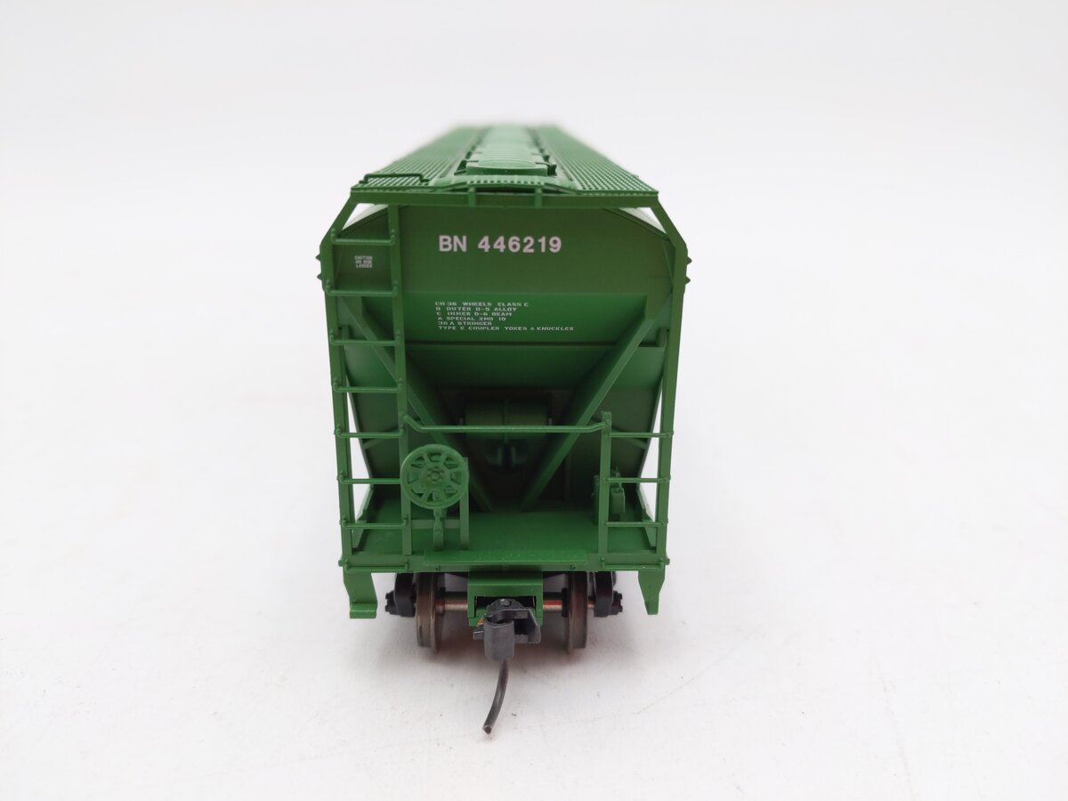 Atlas 1454-1 HO Burlington Northern ACF 4650 3-Bay Centerflow Hopper Car #446219 EX/Box