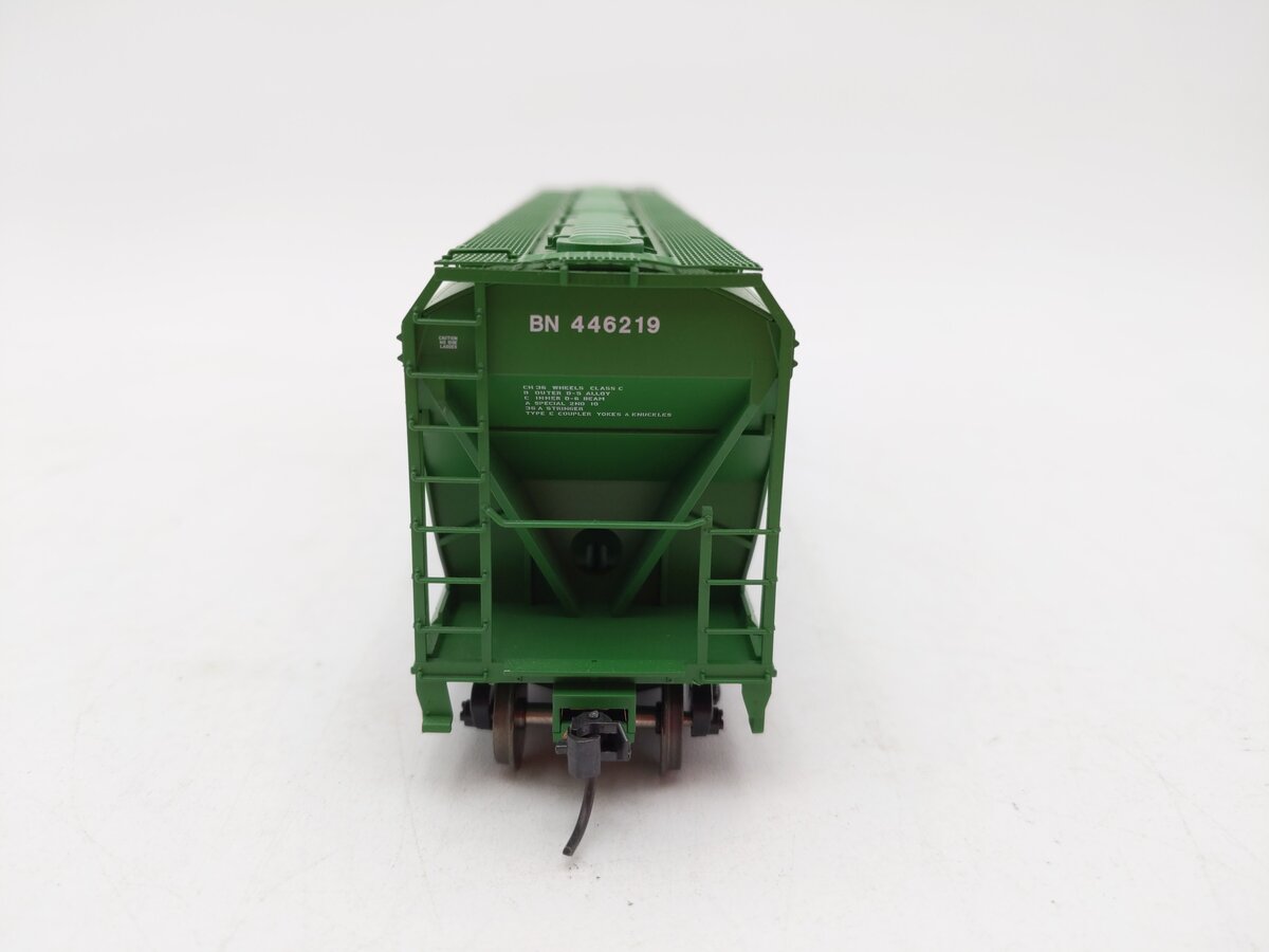 Atlas 1454-1 HO Burlington Northern ACF 4650 3-Bay Centerflow Hopper Car #446219 EX/Box