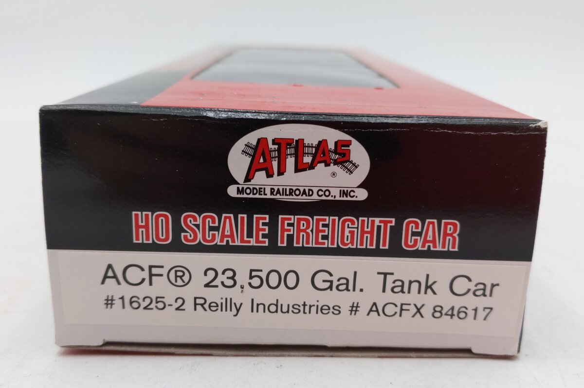 Atlas 1625-2 HO Scale Reilly Industries ACF 23,500 Gallon Tank Car #84617 LN/Box