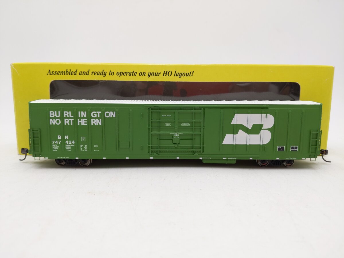 Erm 1064B HO Scale Burlington Northern 12' Door Beer Car #747424 EX/Box