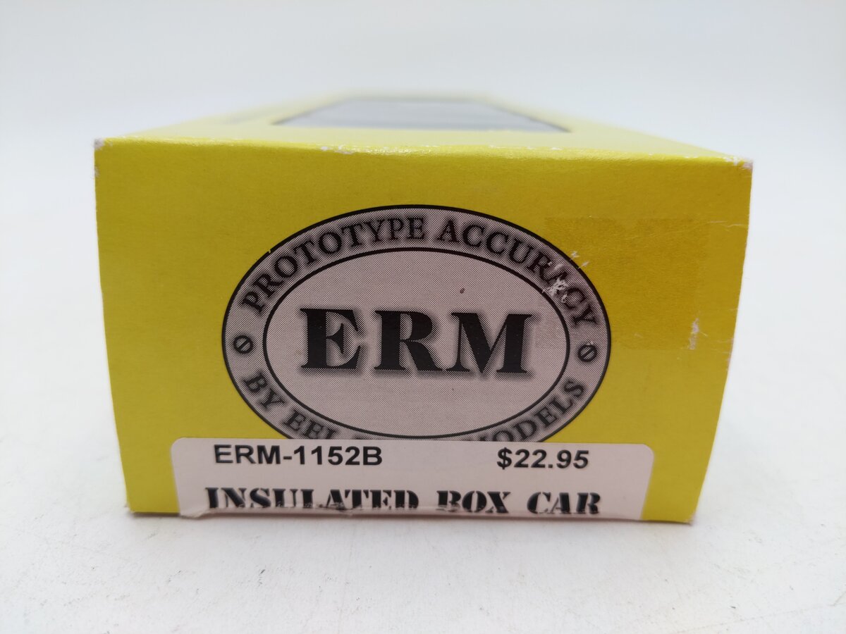 Erm 1152B HO Scale ATSF Insulated Box Car #625341 EX/Box