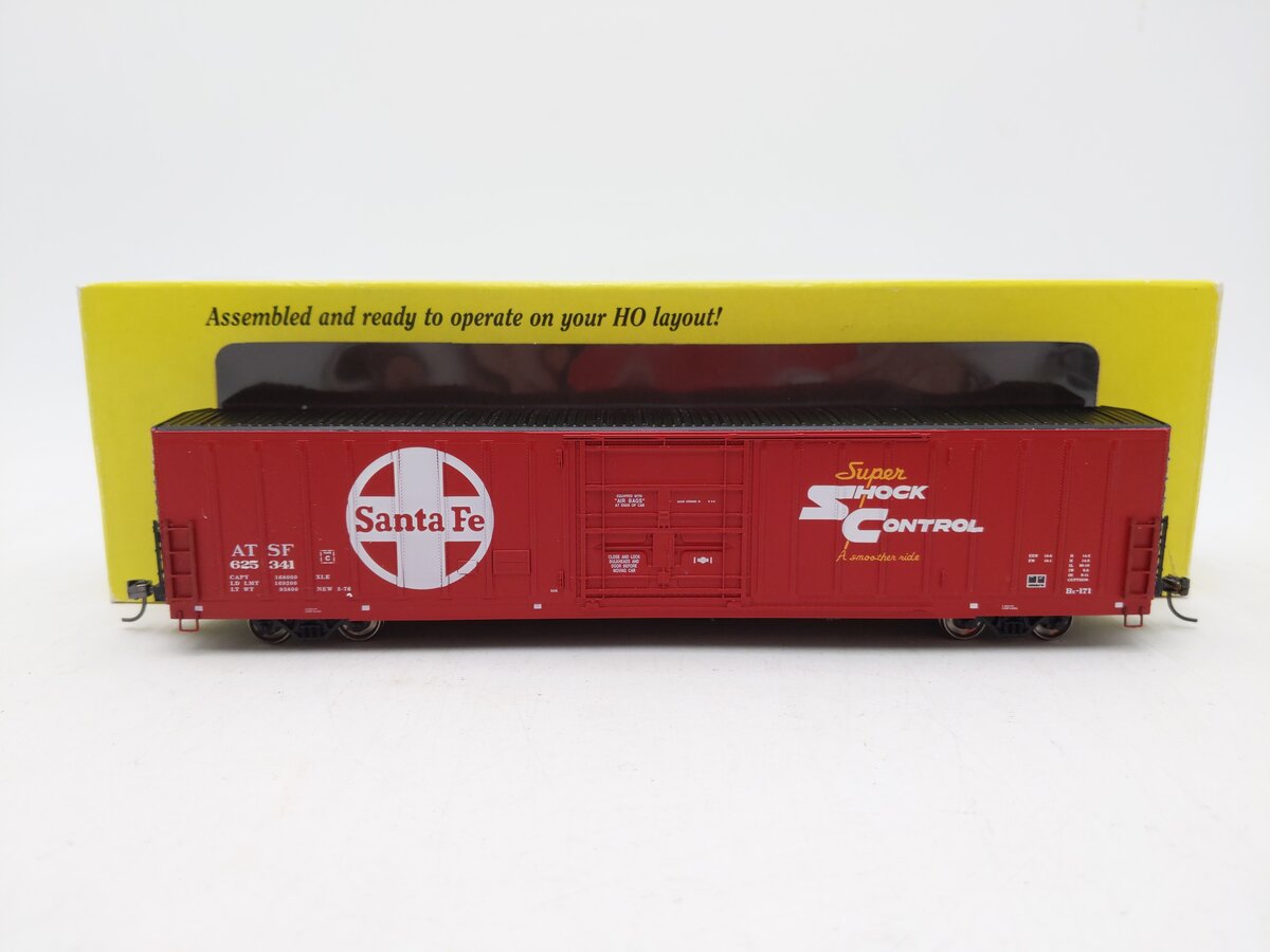Erm 1152B HO Scale ATSF Insulated Box Car #625341 EX/Box