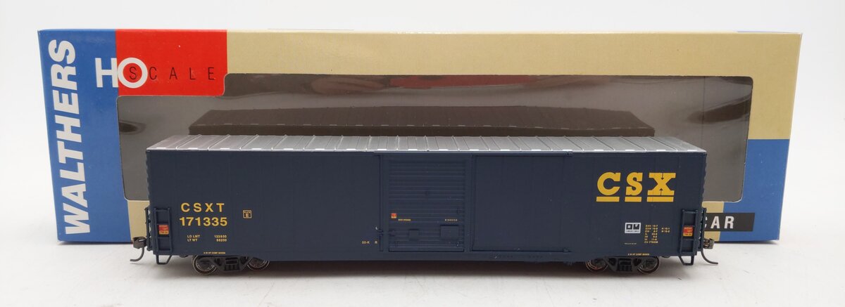 Walthers 932-3558 HO CSX Pullman Standard 60' Auto Single Door Boxcar #171335 LN/Box