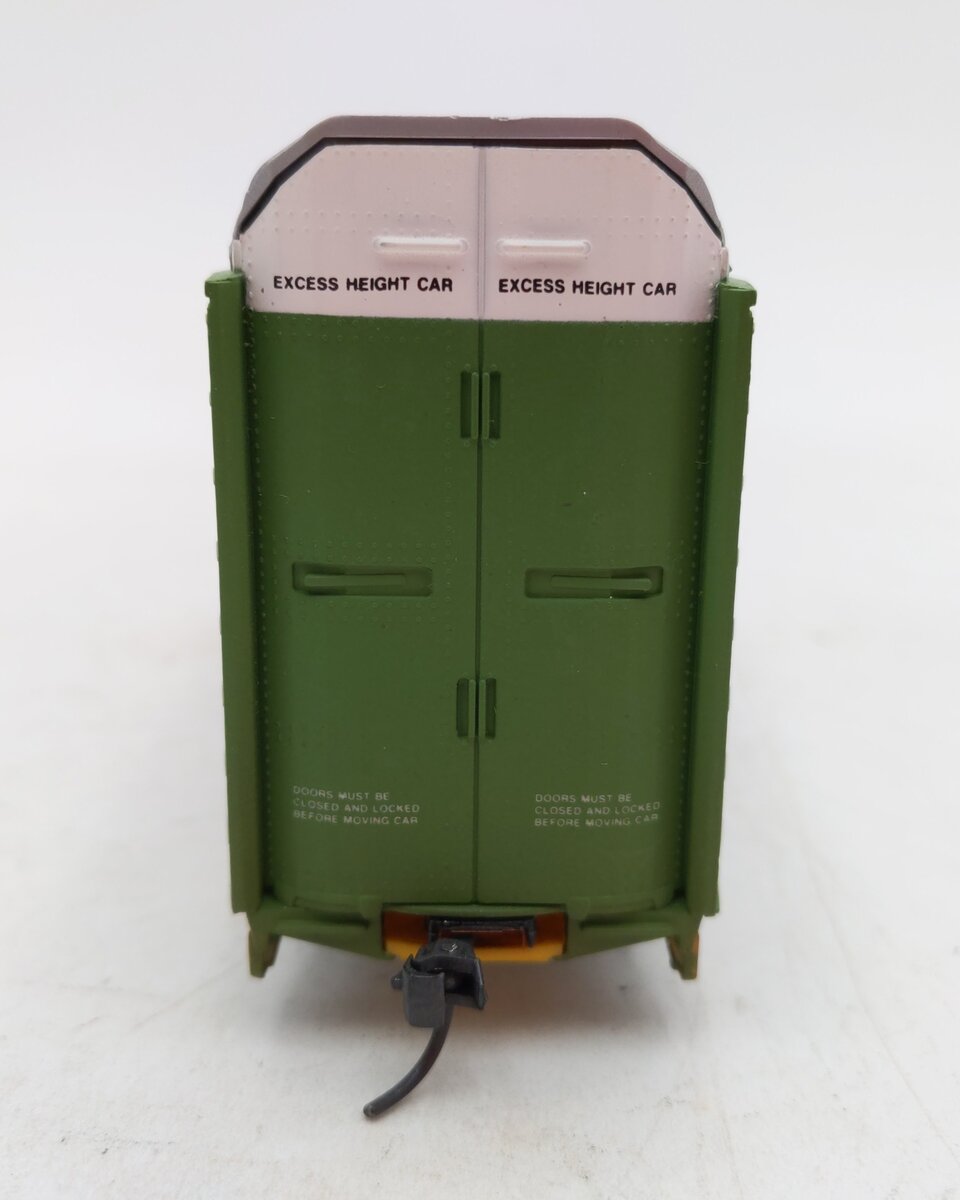 Walthers 932-4810 HO BN 89' Enclosed Auto Carrier #942623 (Weathered) -Assembled EX/Box