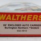 Walthers 932-4810 HO BN 89' Enclosed Auto Carrier #942623 (Weathered) -Assembled EX/Box