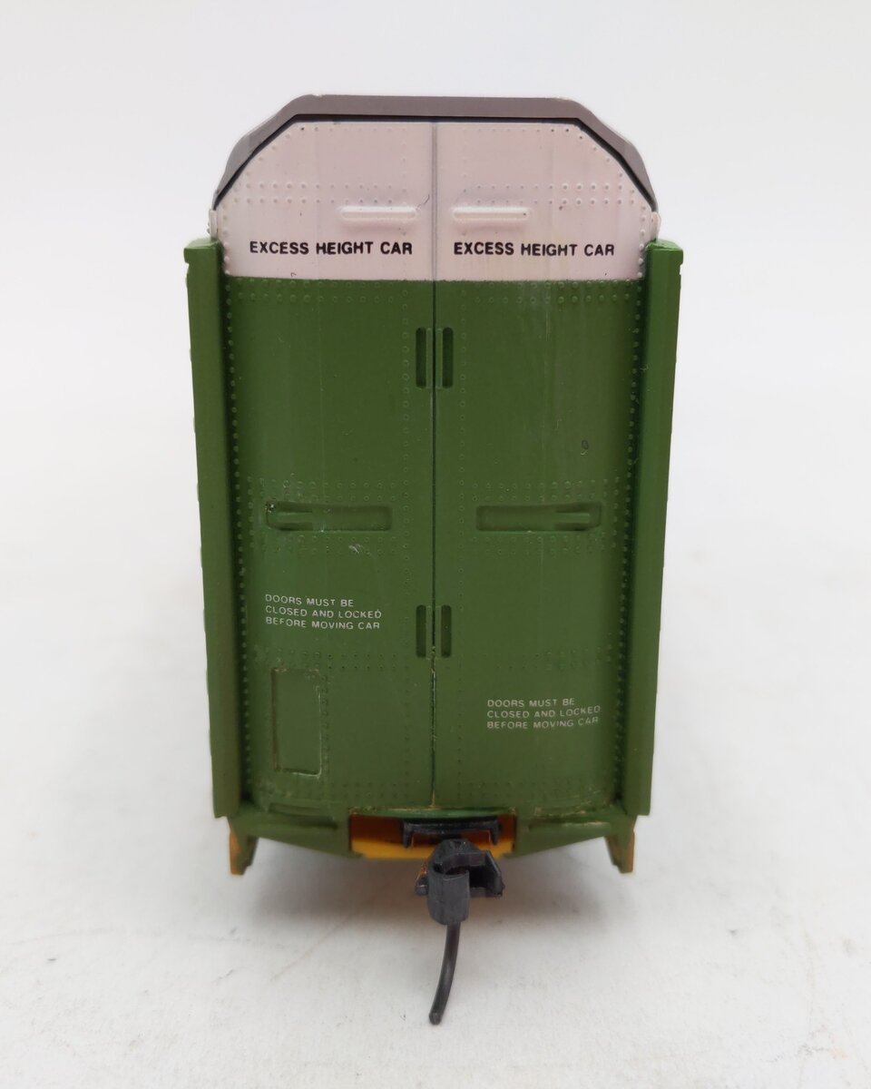 Walthers 932-4810 HO BN 89' Enclosed Auto Carrier #942623 (Weathered) -Assembled EX/Box