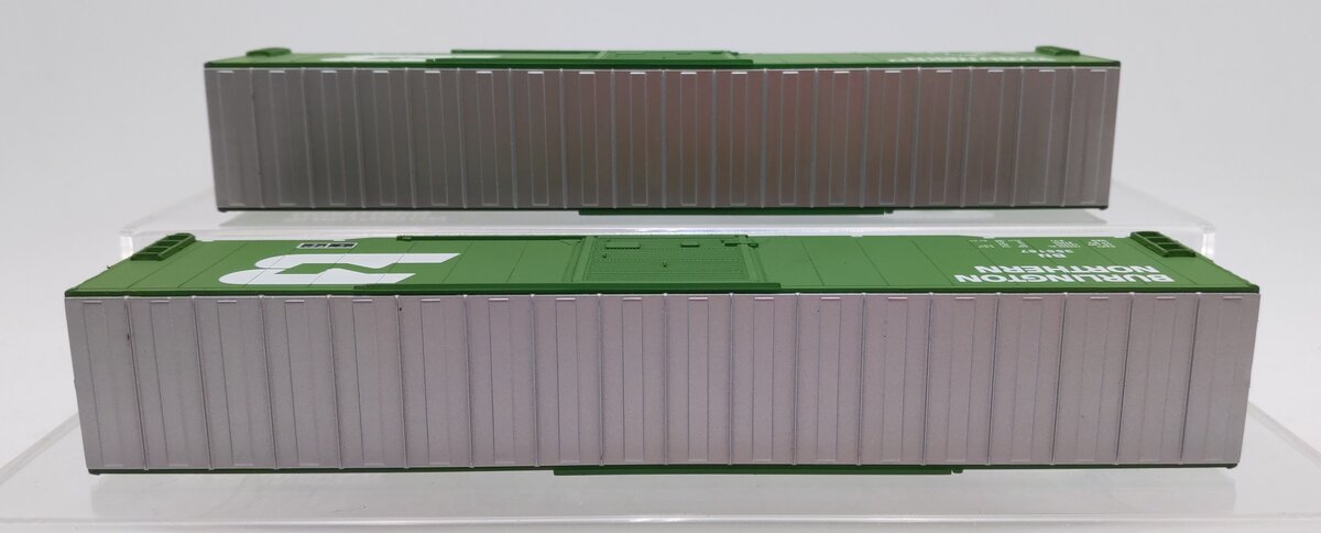 Walthers 932-23557 HO Scale BN Pullman Standard 60' Auto Boxcars (2-Pack) EX/Box
