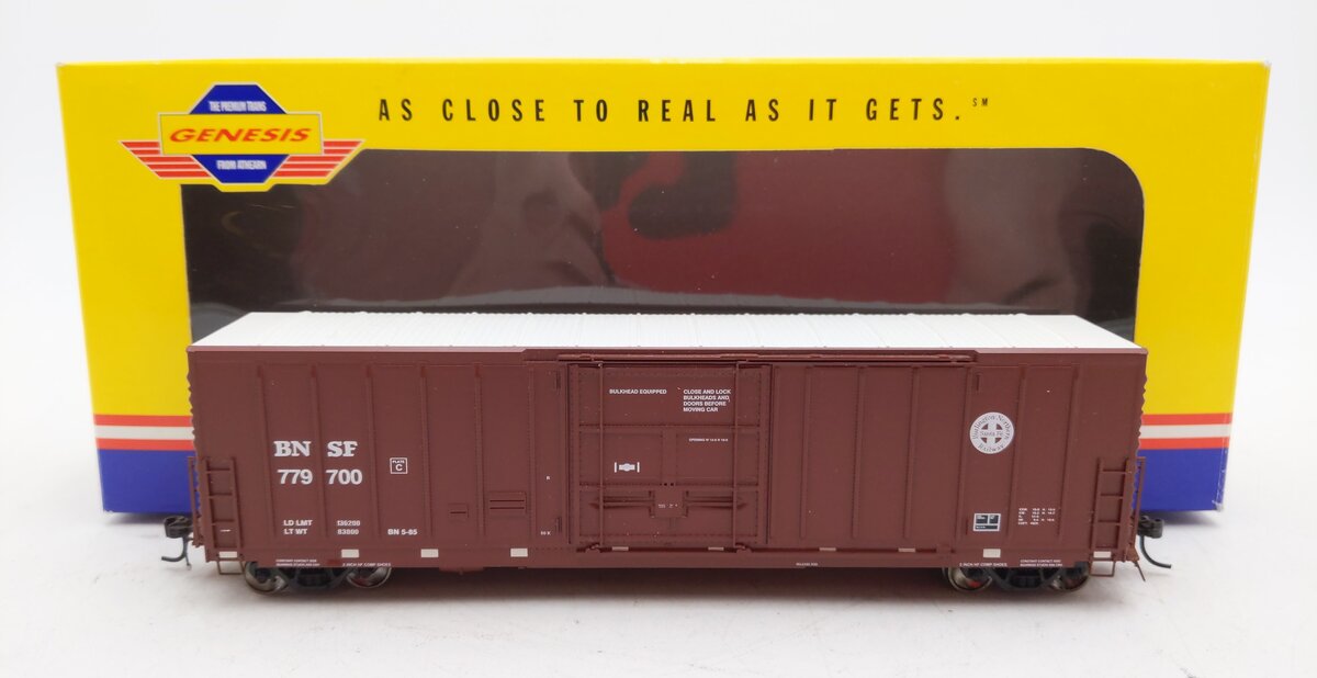 Athearn G4342 HO Scale Burlington Northern 50' PC&F Plug Door Boxcar #779700 LN/Box