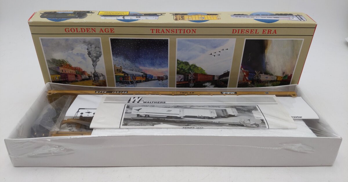Walthers 932-4962 HO Scale Trailer Train 89' F89F TOFC Flat Car Kit #155388 MT/Box