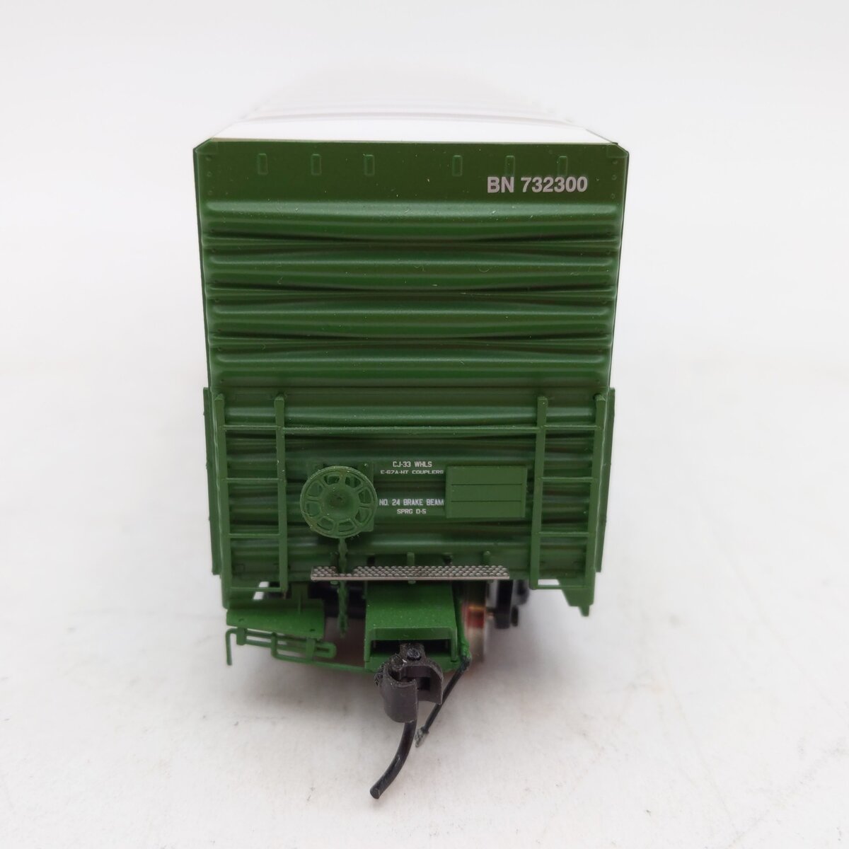 Athearn G4347 HO Scale Burlington Northern 50' PC&F Plug Door Boxcar #732300 EX/Box