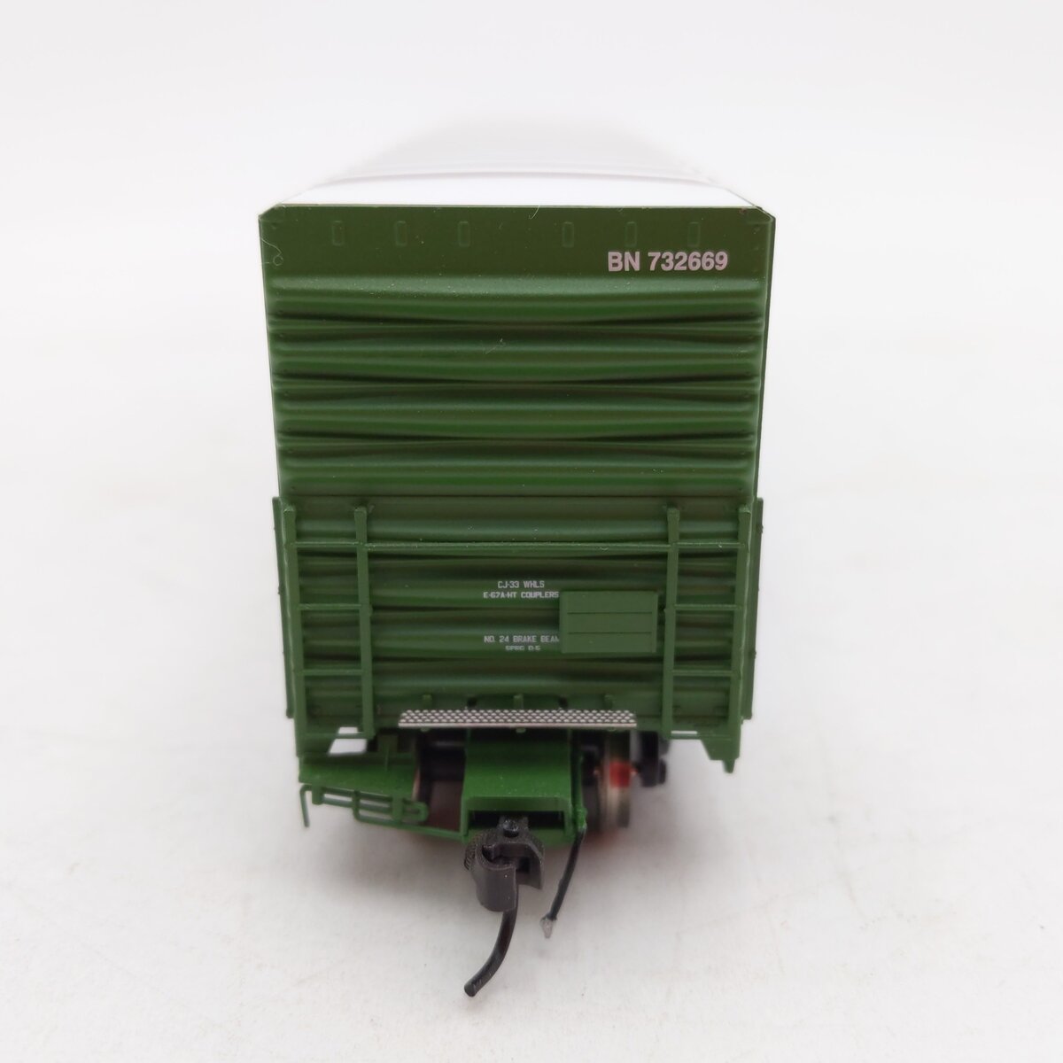 Athearn G4332 HO Scale Burlington Northern Plug-Door Box Car #732347 LN/Box
