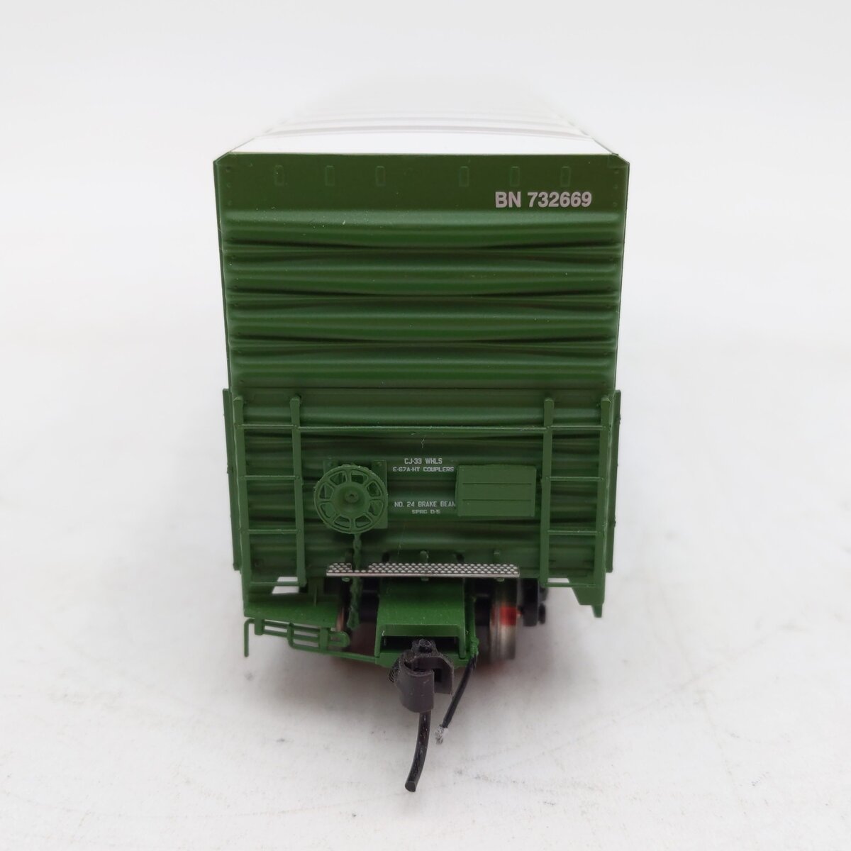 Athearn G4332 HO Scale Burlington Northern Plug-Door Box Car #732347 LN/Box
