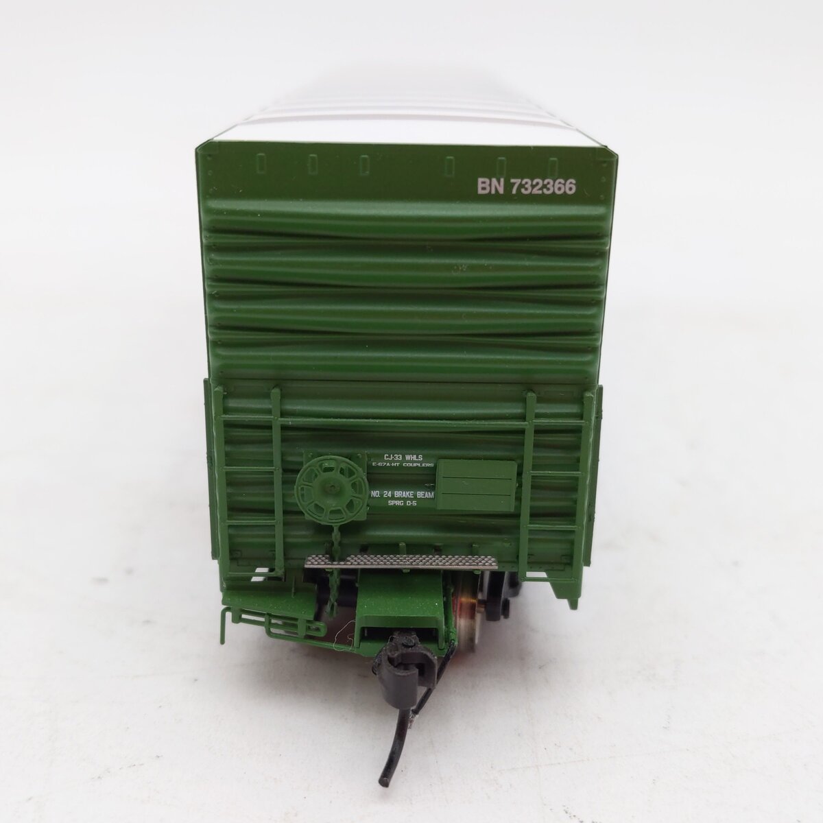 Athearn G4348 HO Scale Burlington Northern 50' PC&F Plug Door Boxcar #732366 LN/Box