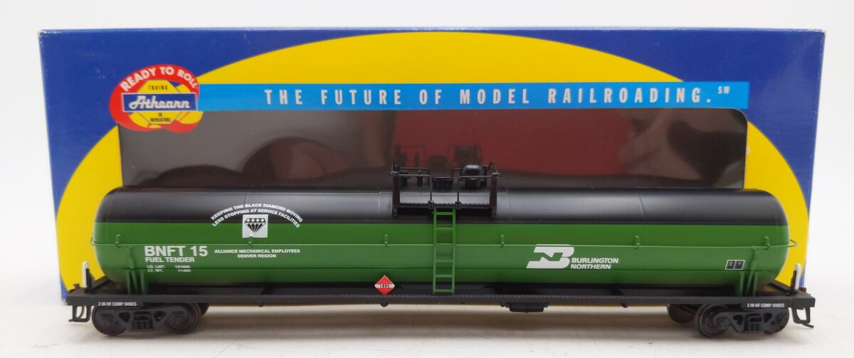 Athearn 7371 HO Scale Burlington Northern 62' Tank Car #15