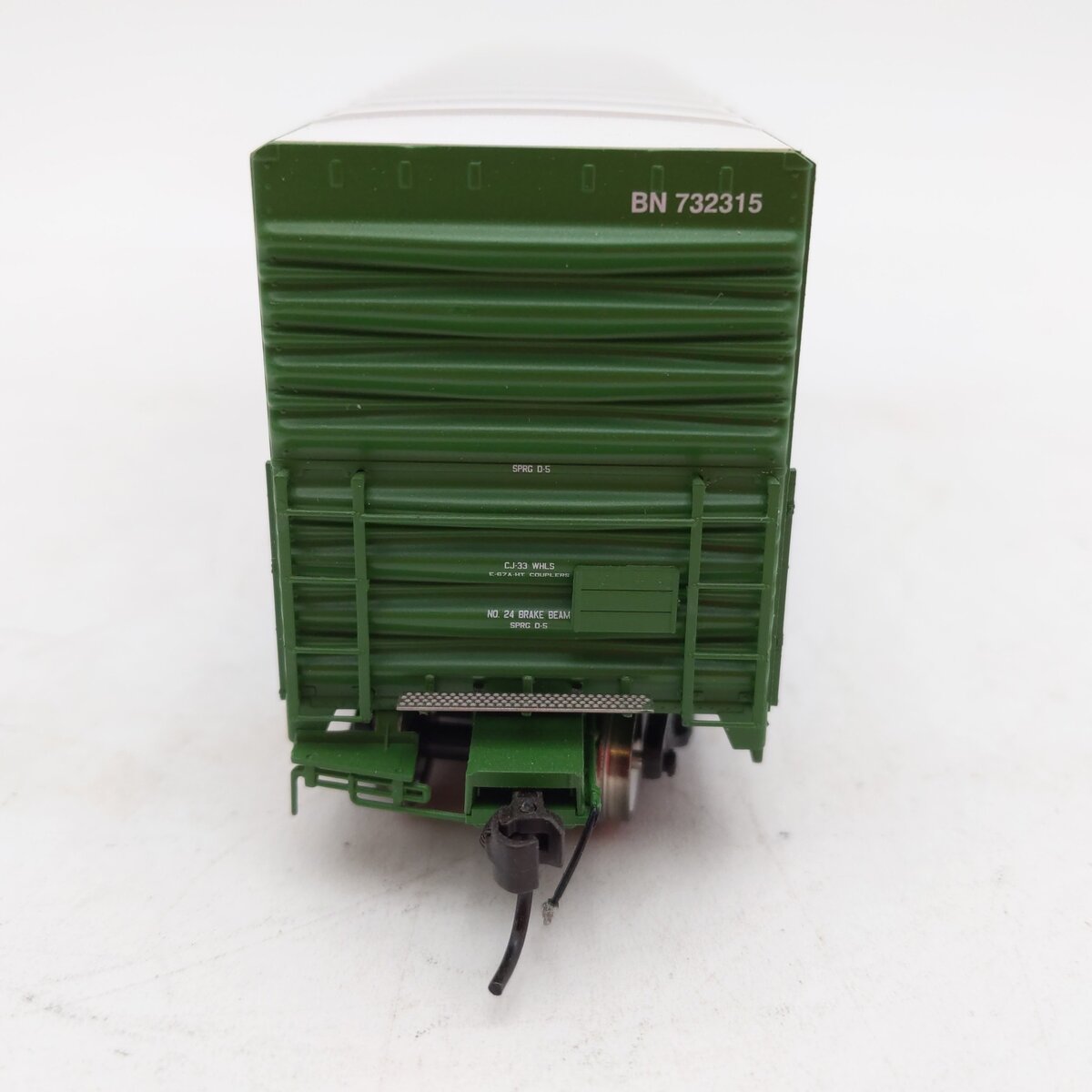 Athearn G4340 HO Scale Burlington Northern Plug-Door Box Car #732315 LN/Box