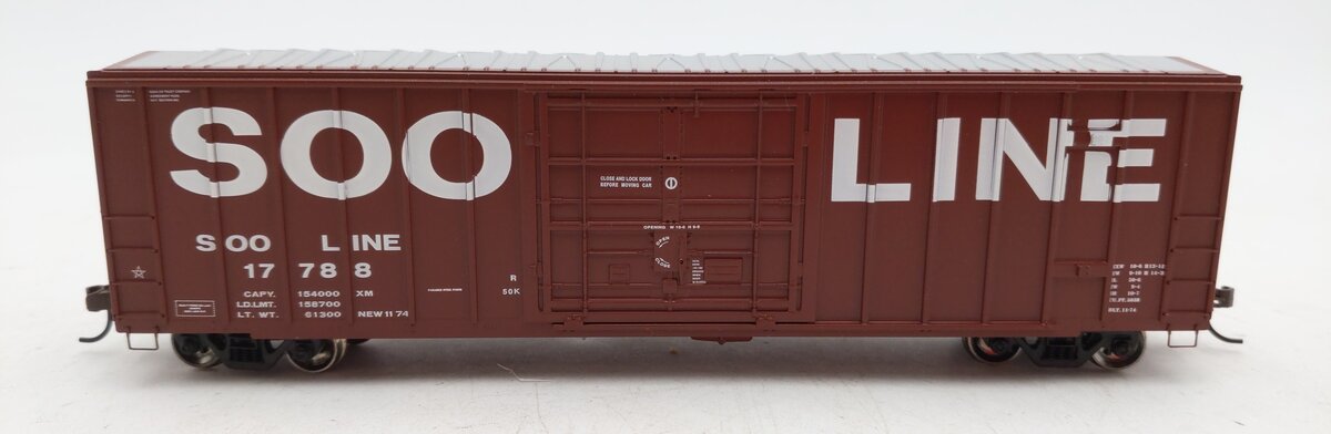 Athearn 92962 HO Scale Soo Line 50' FMC Plug Door Boxcar #17788 LN/Box